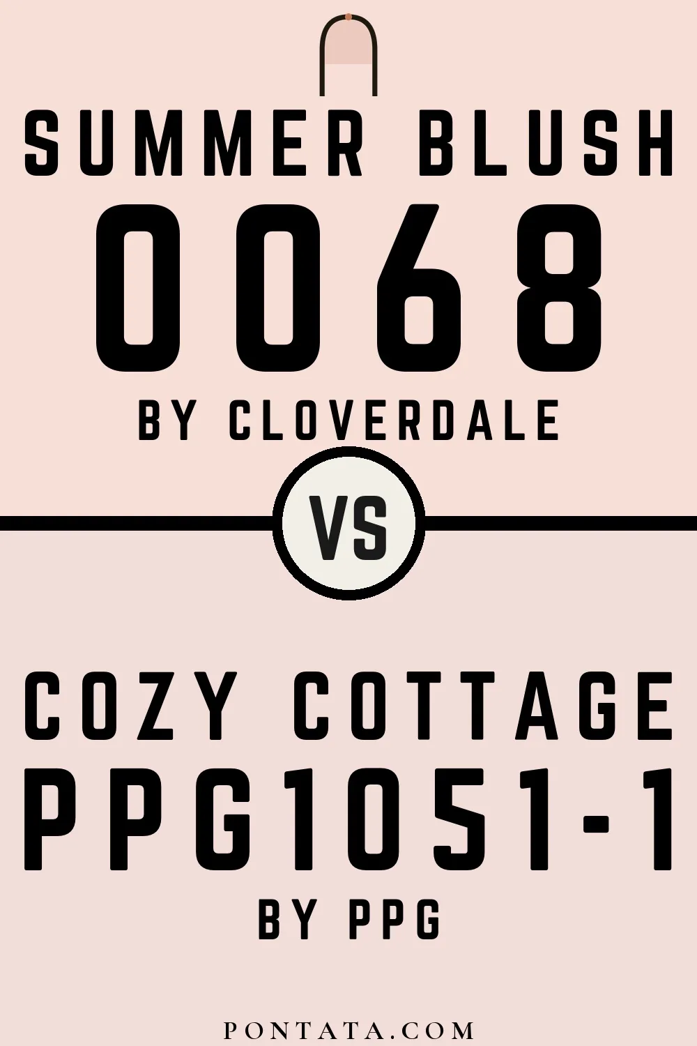 Summer Blush vs Cozy Cottage