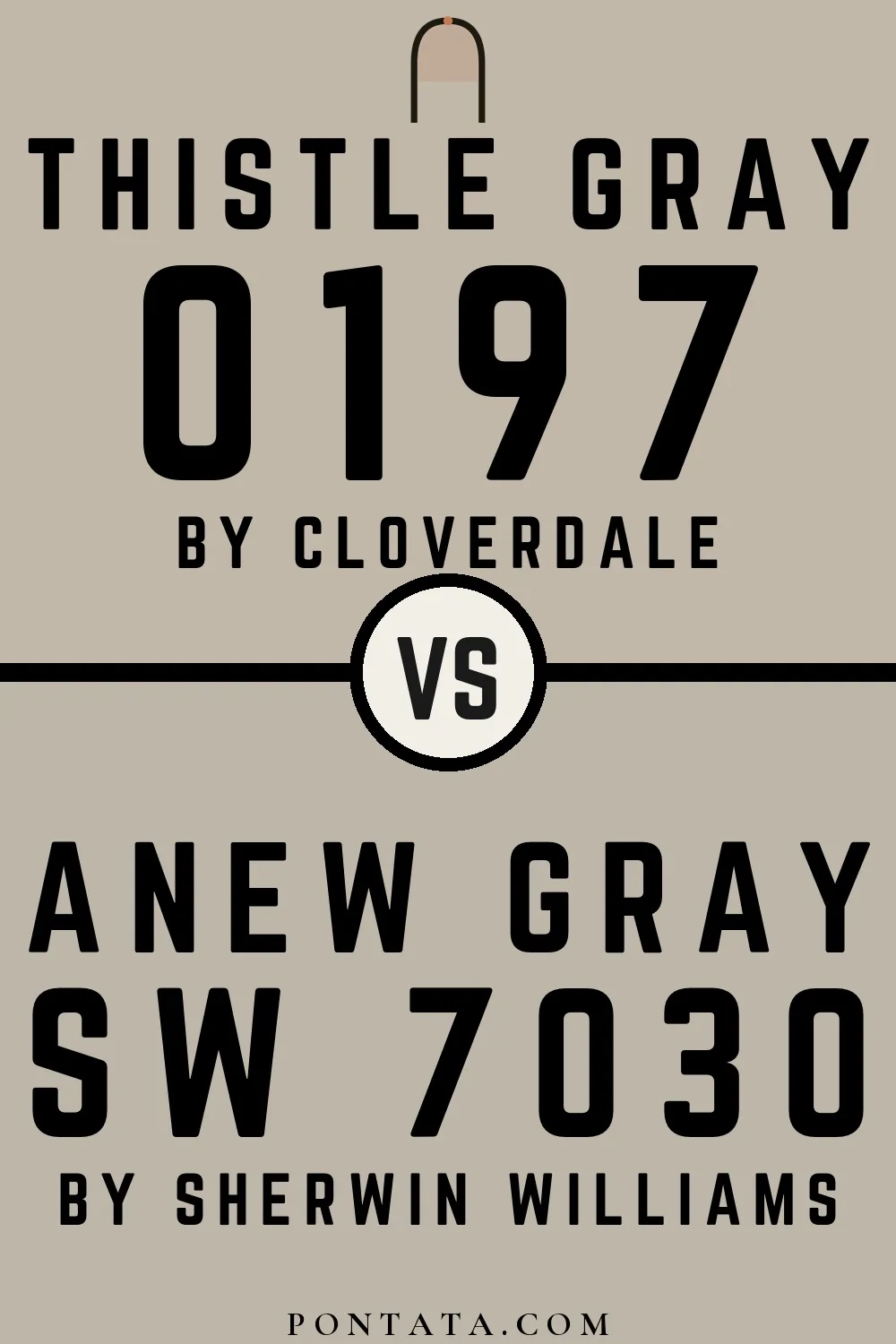 Thistle Gray vs Anew Gray