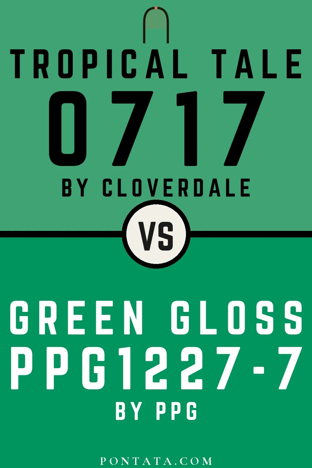 Tropical Tale vs Green Gloss