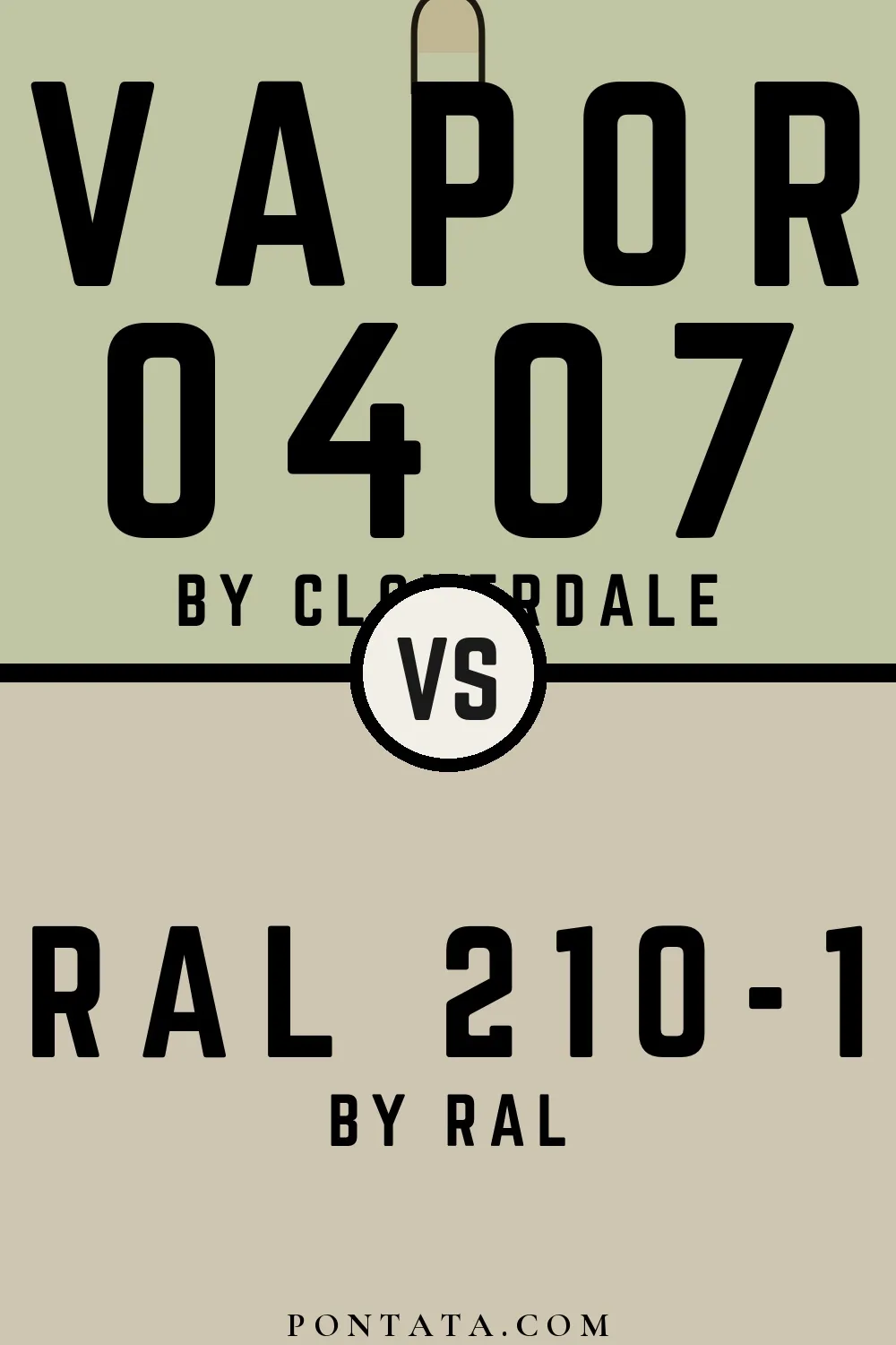 Vapor vs RAL 210-1