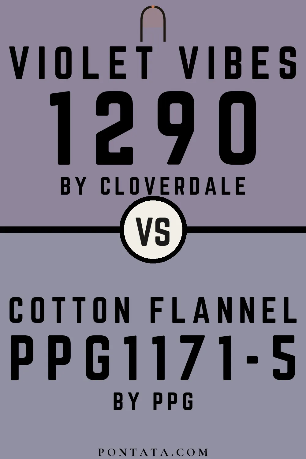 Violet Vibes vs Cotton Flannel