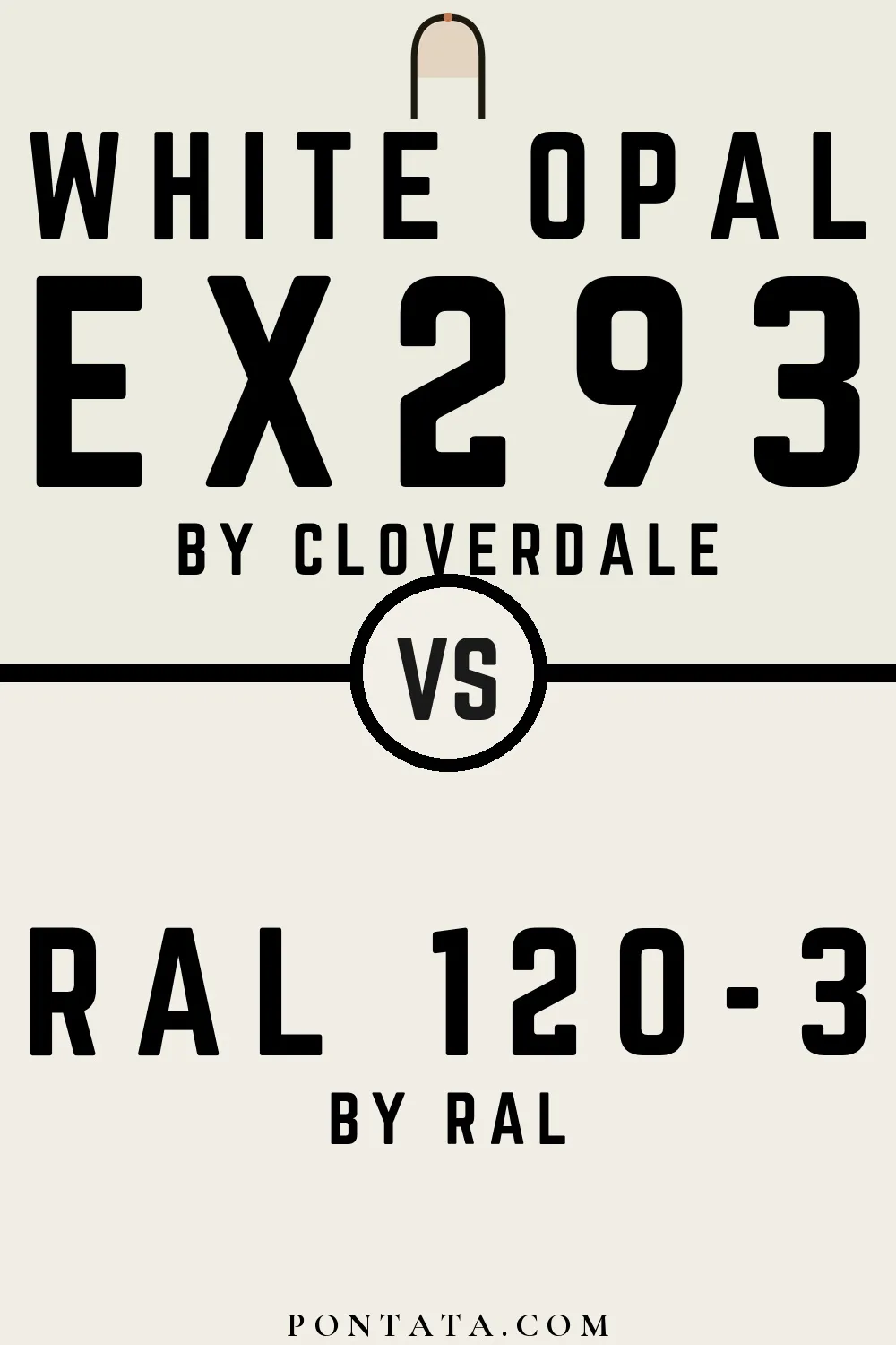 White Opal vs RAL 120-3