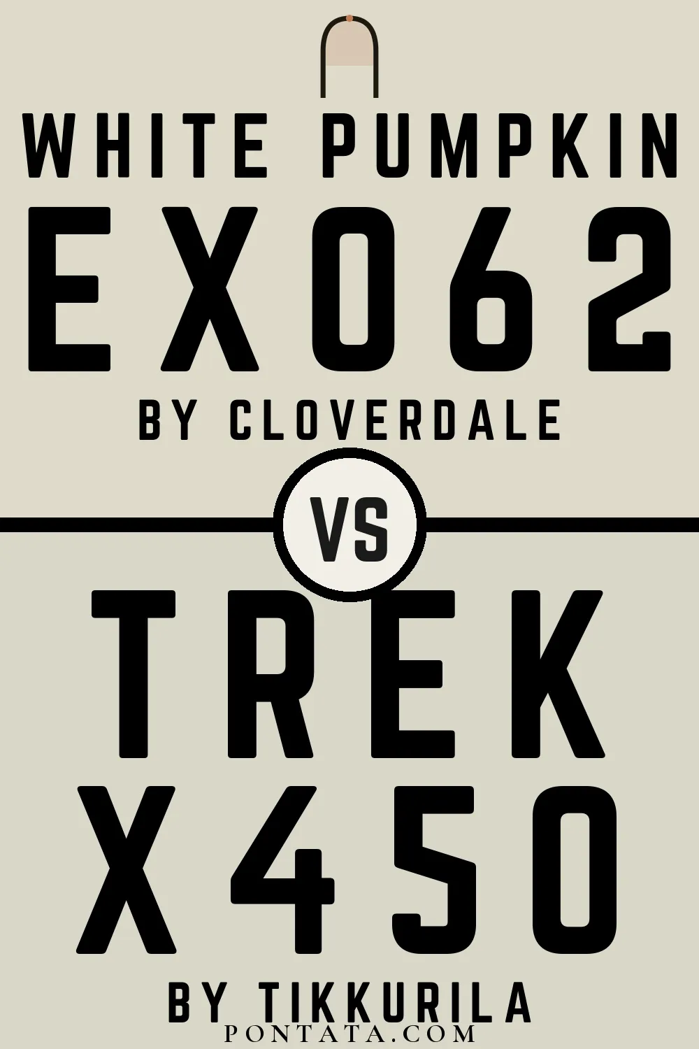White Pumpkin vs Trek