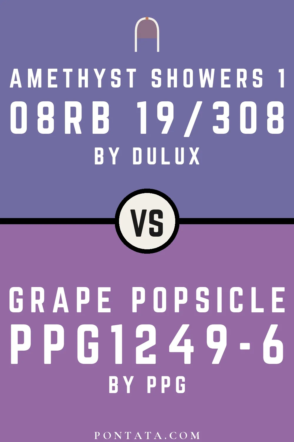 Amethyst Showers 1 vs Grape Popsicle