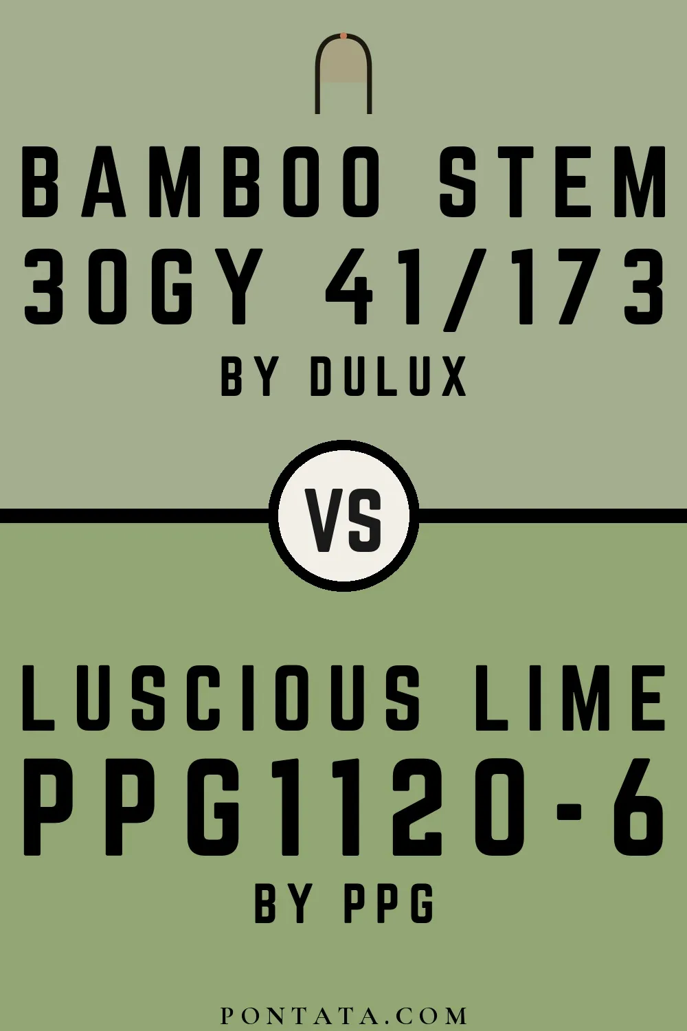 Bamboo Stem vs Luscious Lime