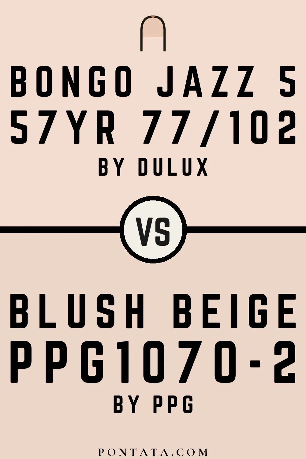 Bongo Jazz 5 vs Blush Beige