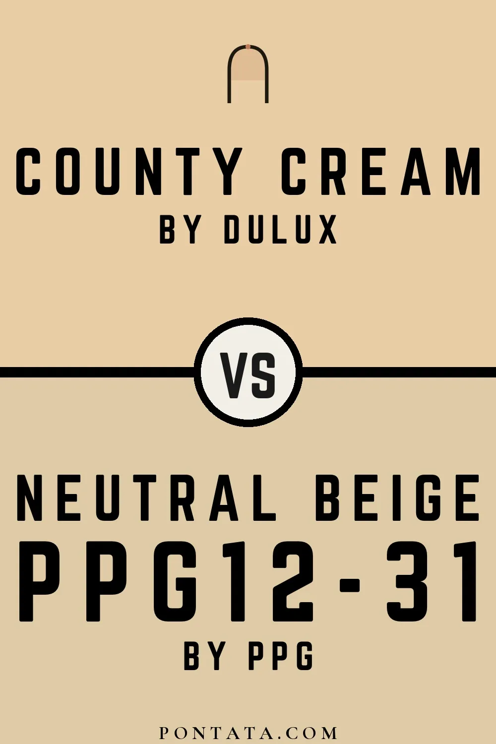 County Cream vs Neutral Beige