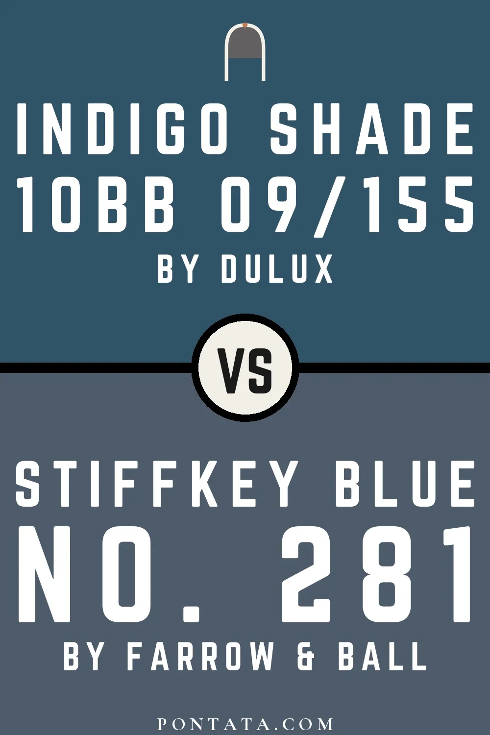 Indigo Shade vs Stiffkey Blue