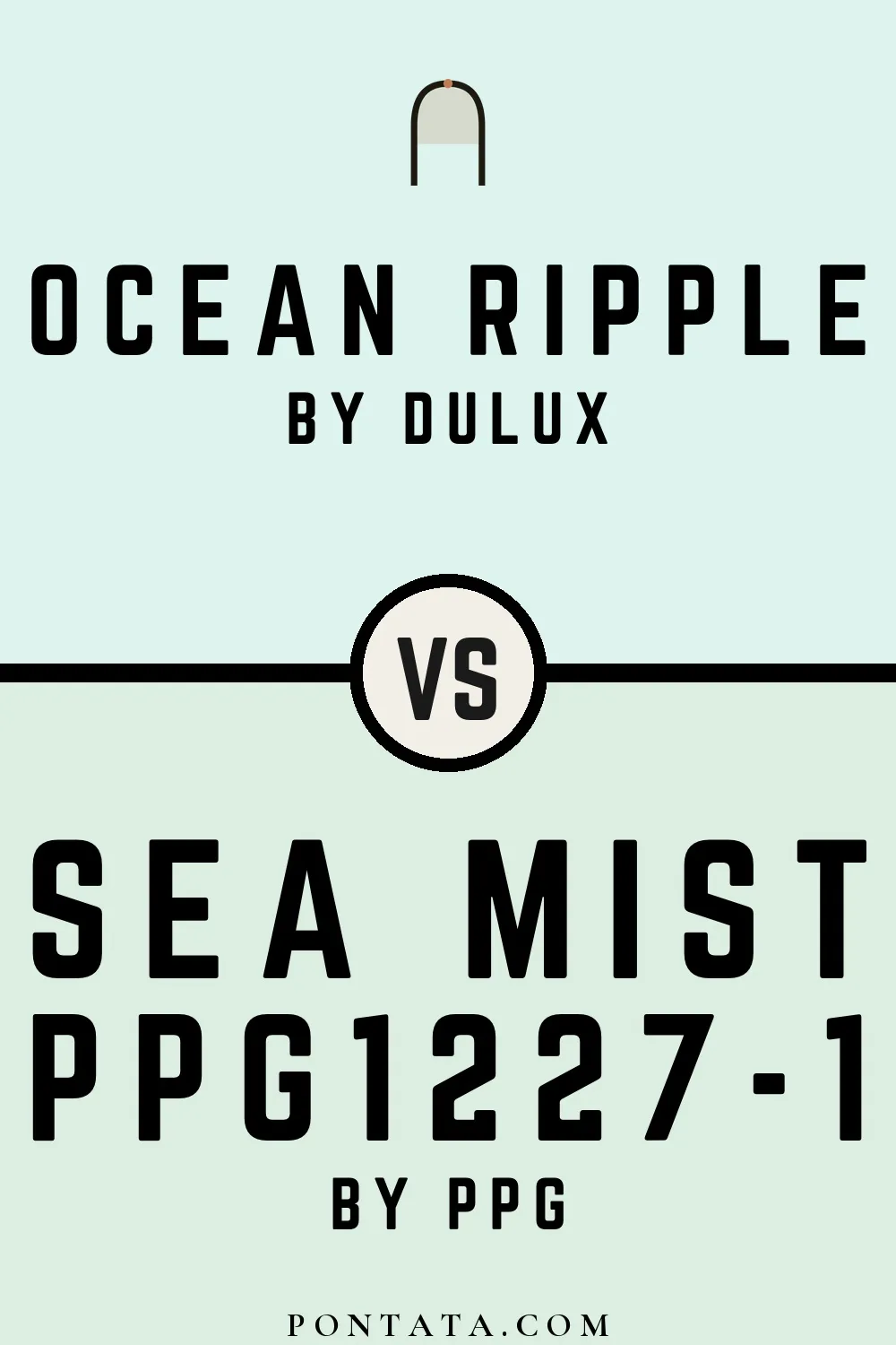 Ocean Ripple vs Sea Mist