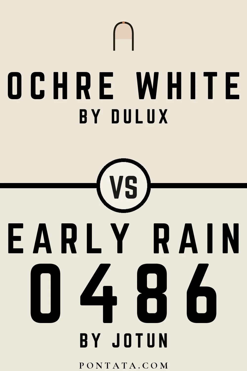 Ochre White vs Early Rain