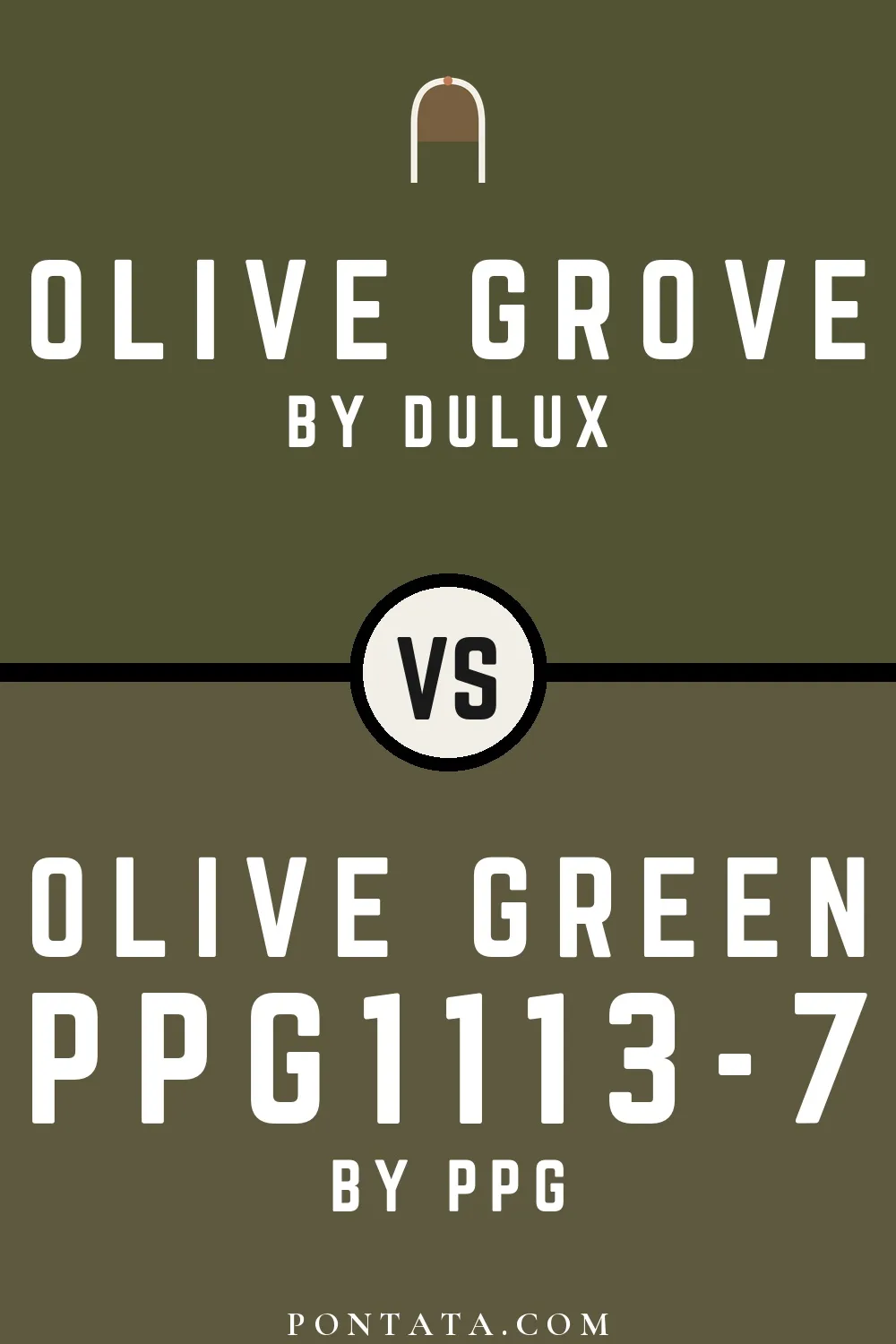 Olive Grove vs Olive Green
