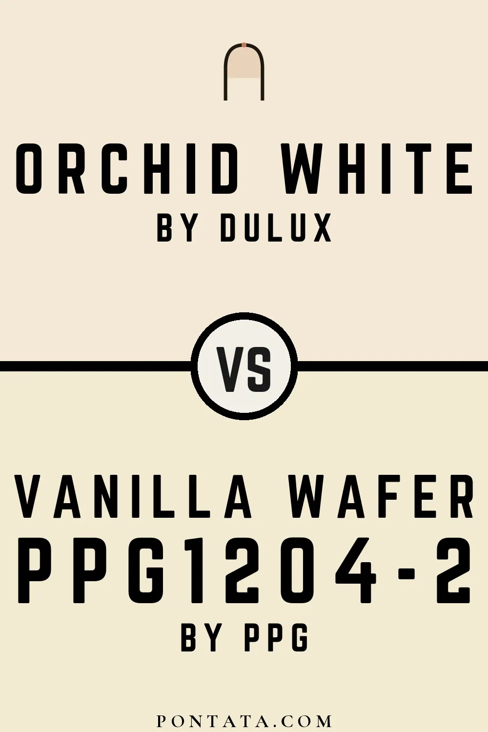 Orchid White vs Vanilla Wafer