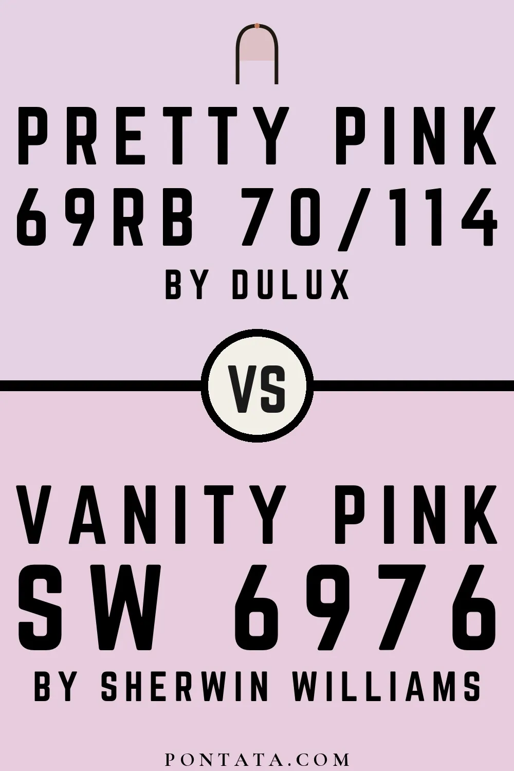 Pretty Pink vs Vanity Pink