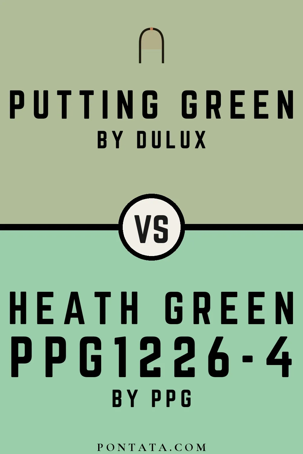 Putting Green vs Heath Green