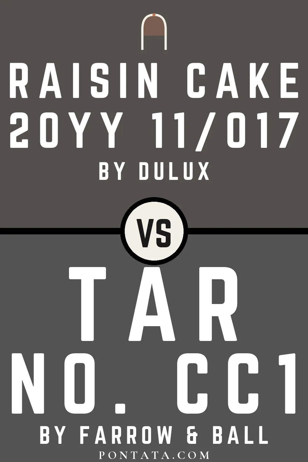 Raisin Cake vs Tar
