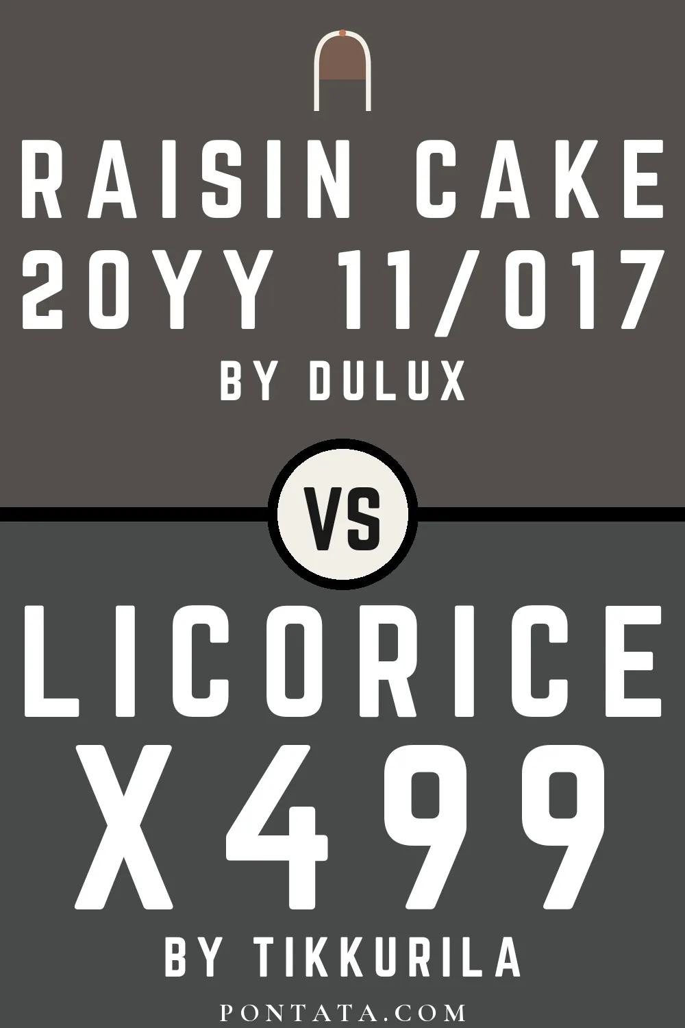 Raisin Cake vs Licorice