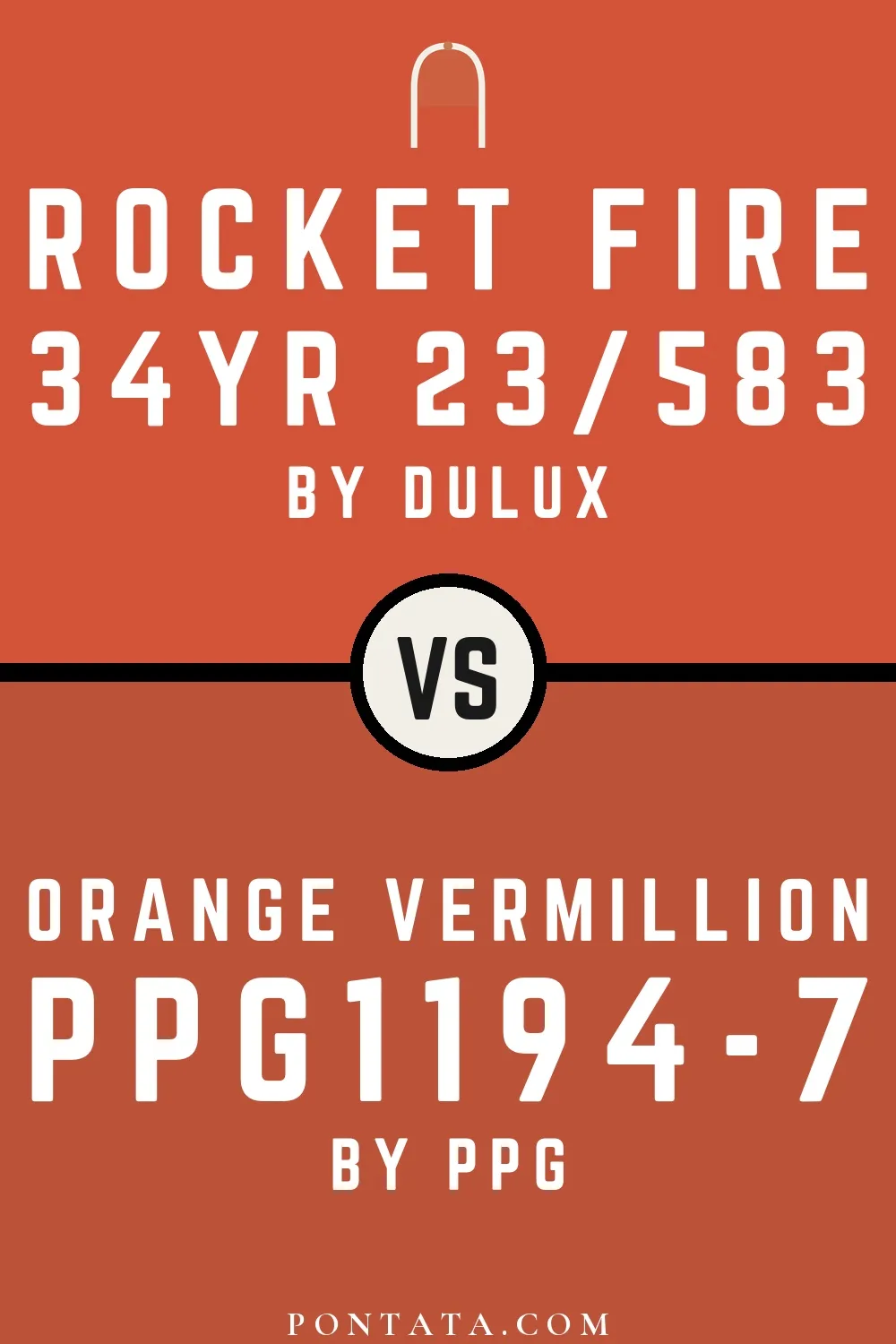 Rocket Fire vs Orange Vermillion