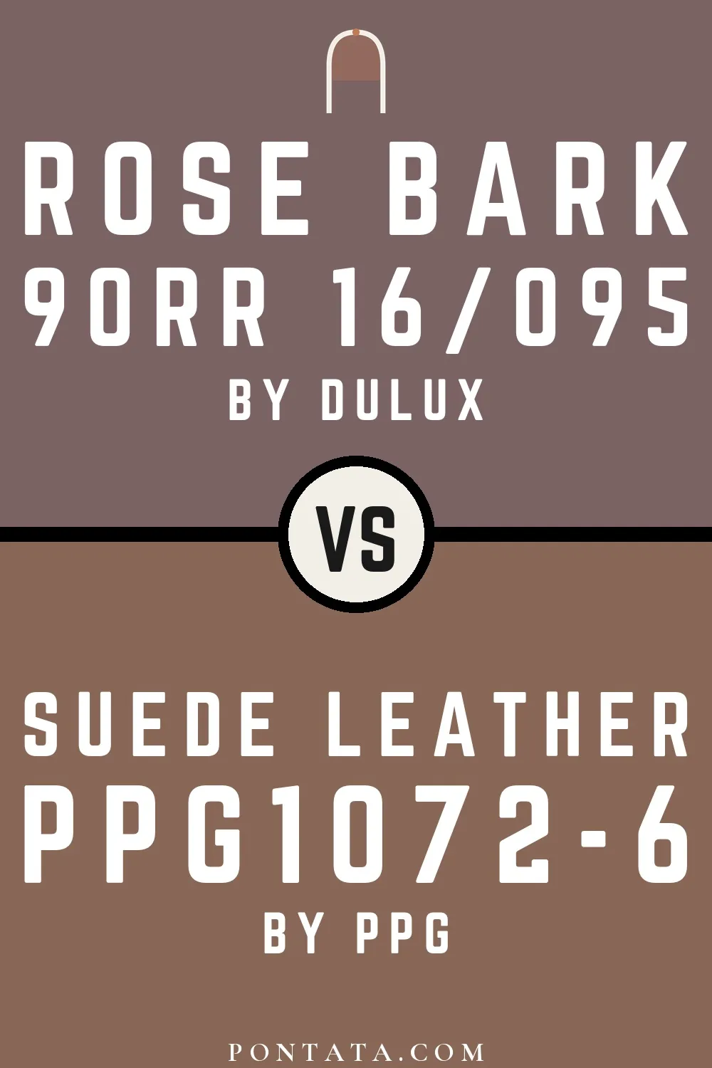 Rose Bark vs Suede Leather