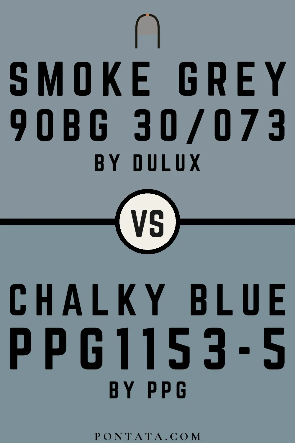 Smoke Grey vs Chalky Blue