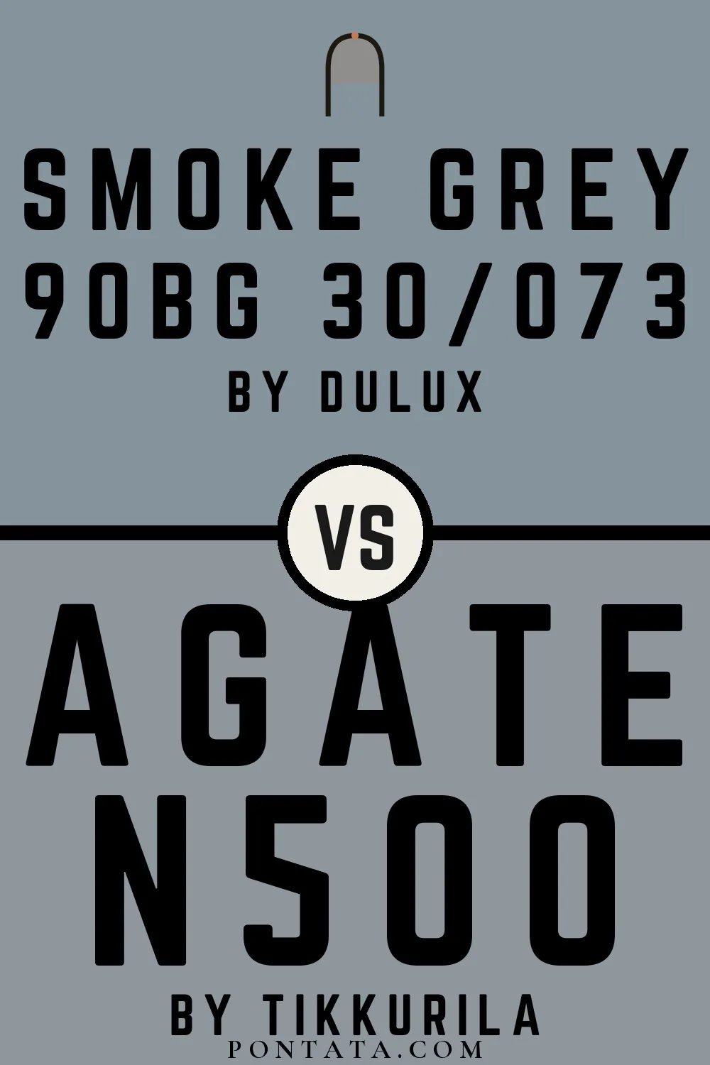 Smoke Grey vs Agate
