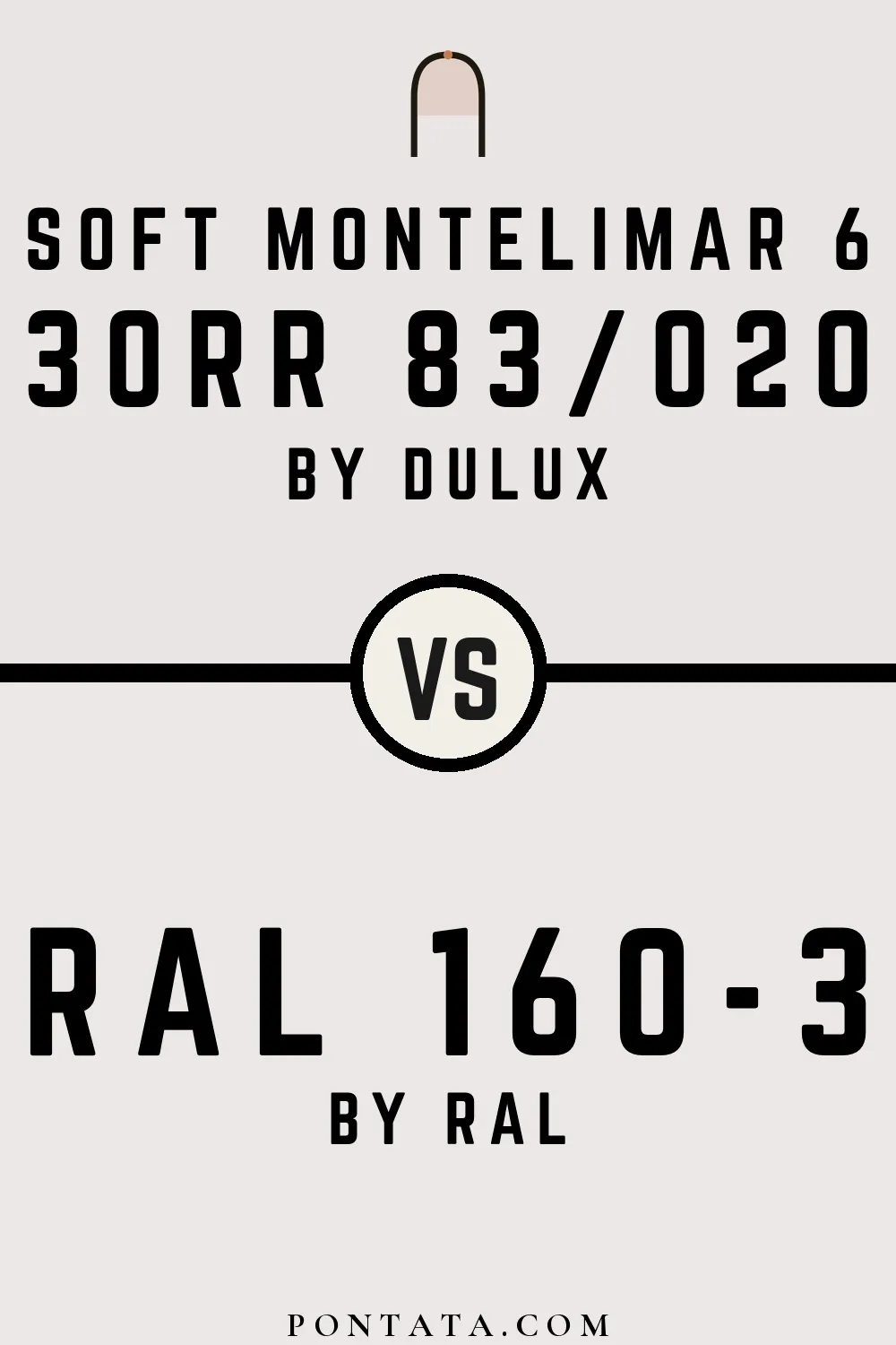 Soft Montelimar 6 vs RAL 160-3