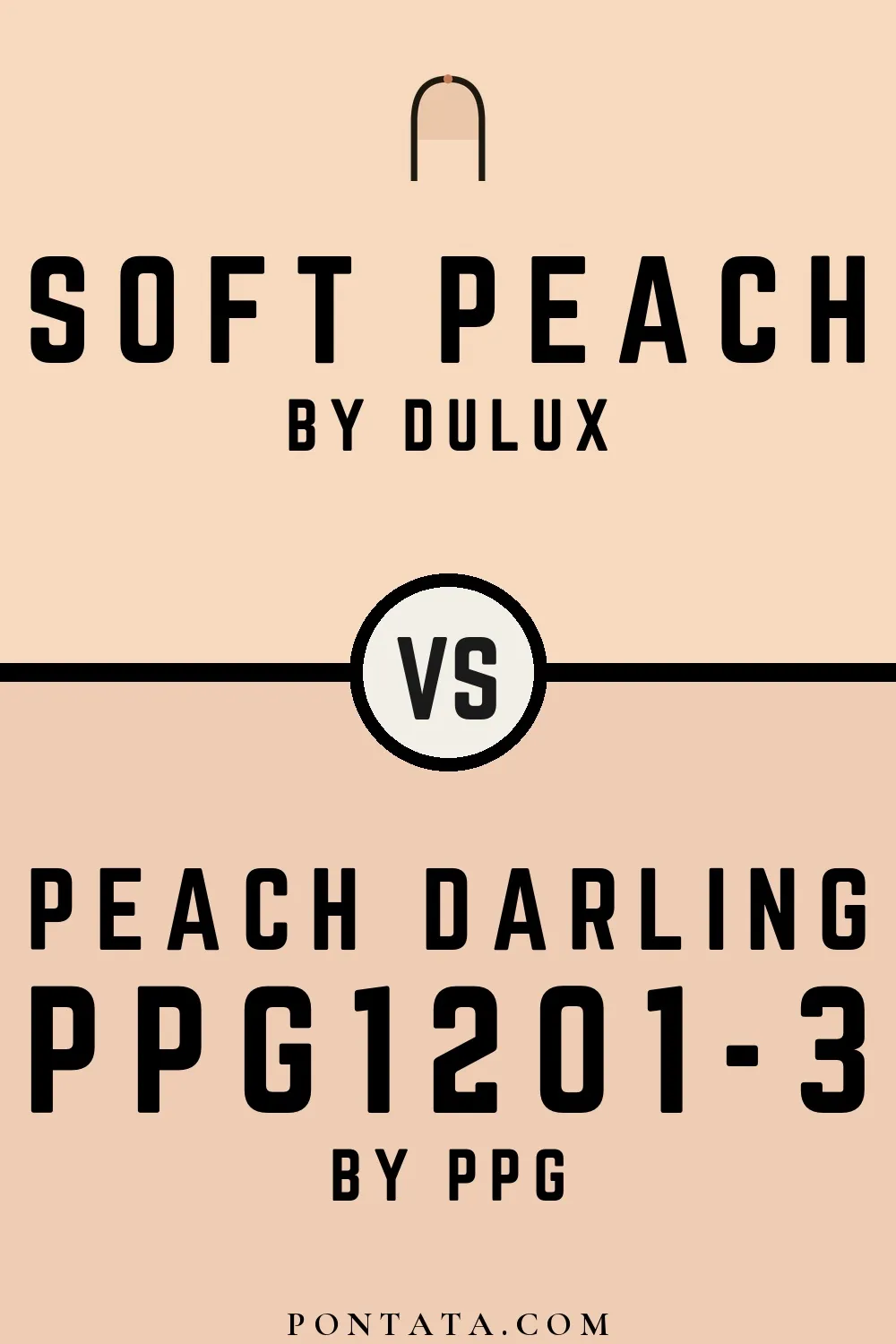 Soft Peach vs Peach Darling