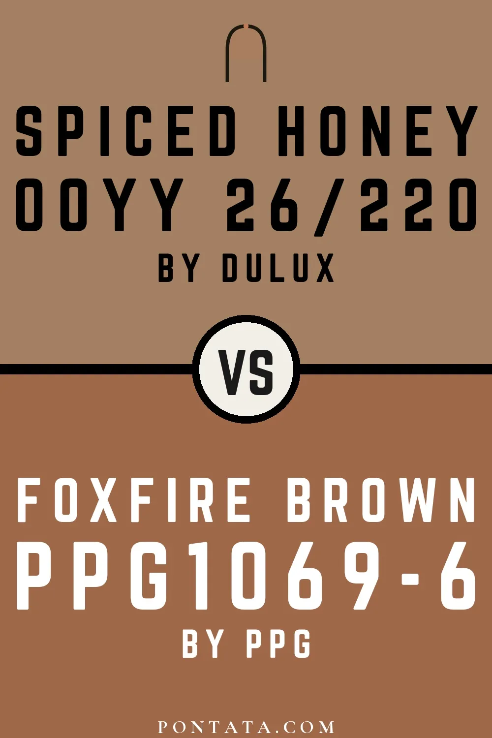 Spiced Honey vs Foxfire Brown