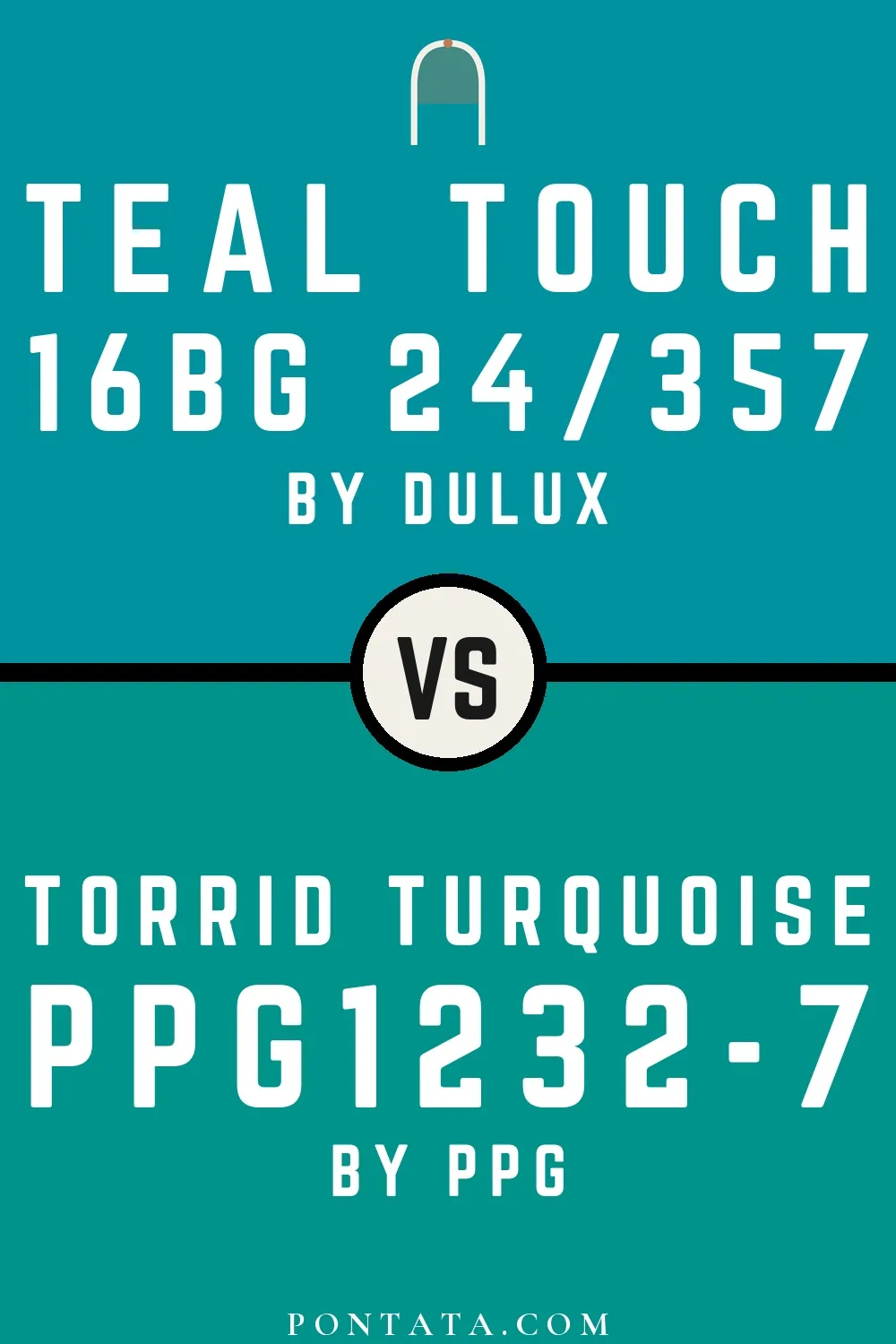 Teal Touch vs Torrid Turquoise