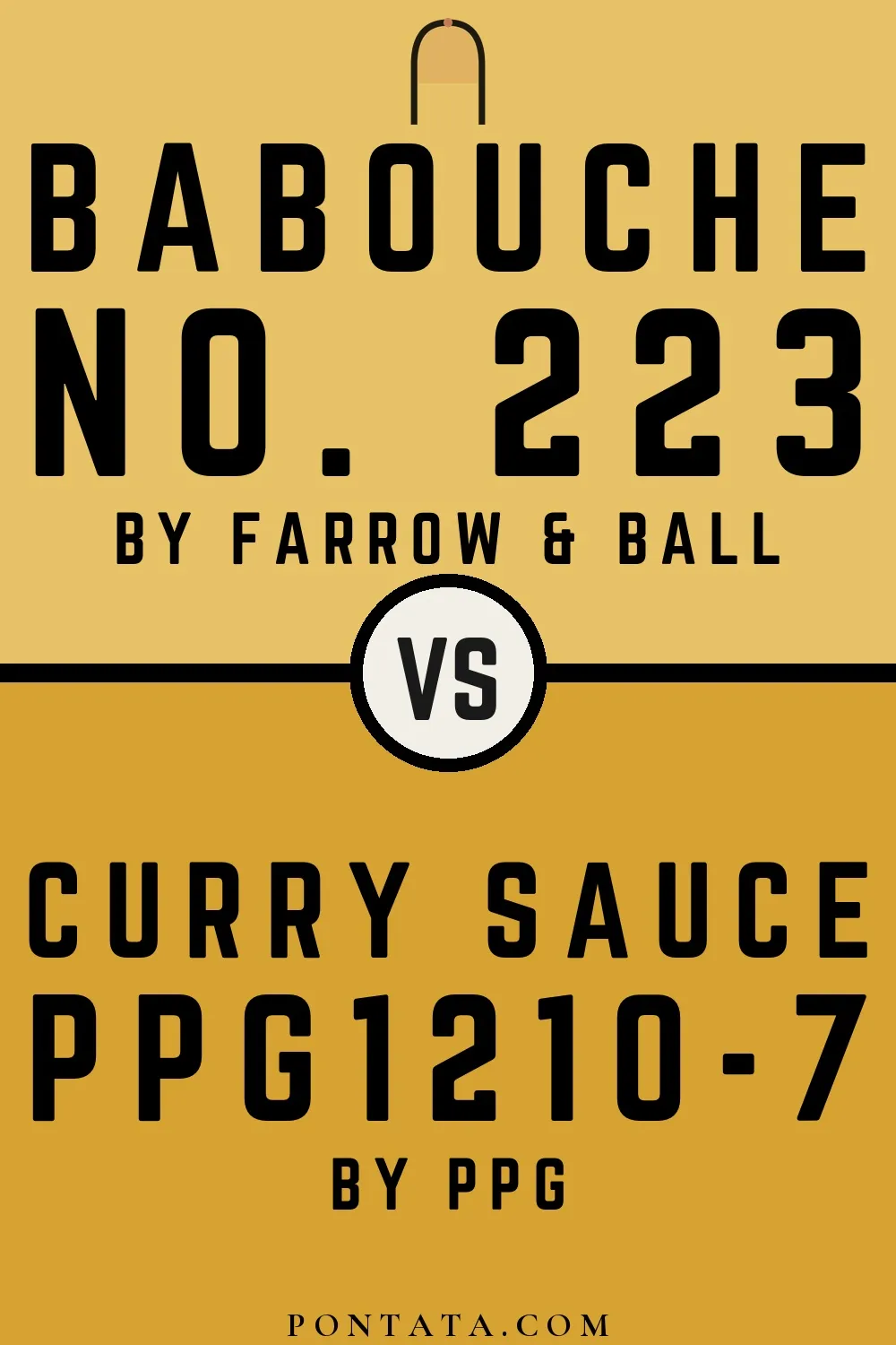 Babouche vs Curry Sauce