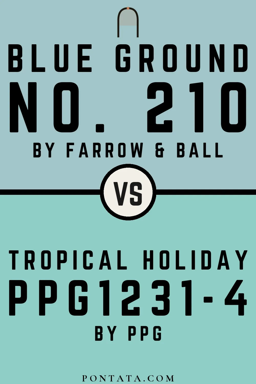 Blue Ground vs Tropical Holiday