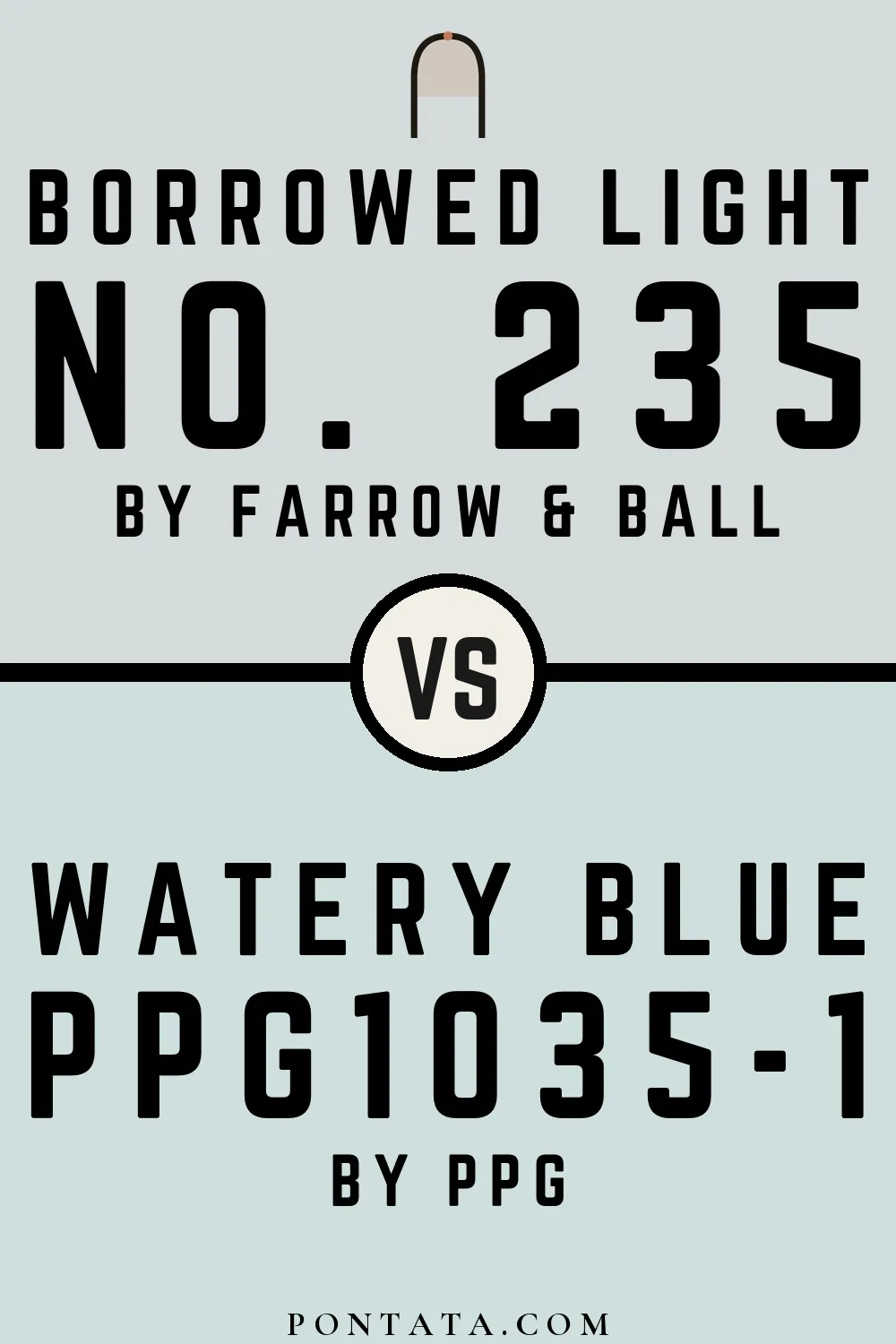 Borrowed Light vs Watery Blue