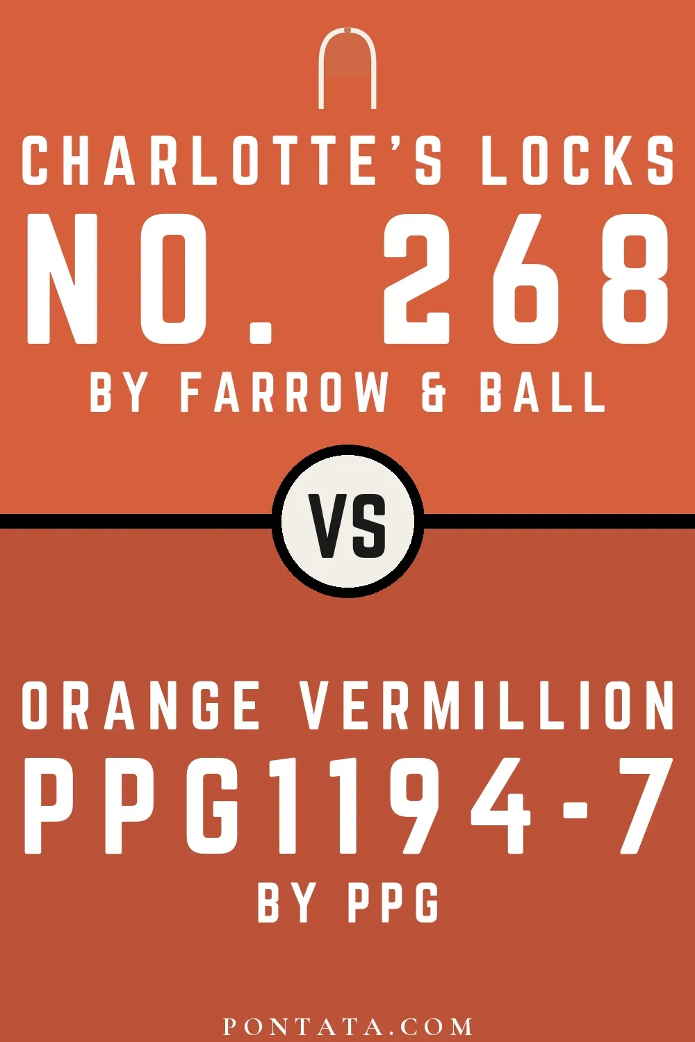 Charlotte's Locks vs Orange Vermillion