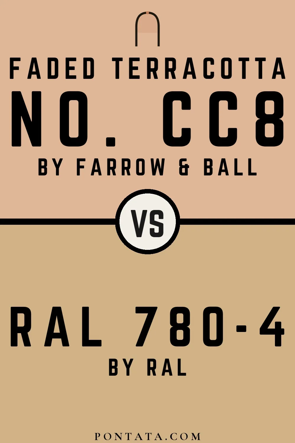 Faded Terracotta vs RAL 780-4