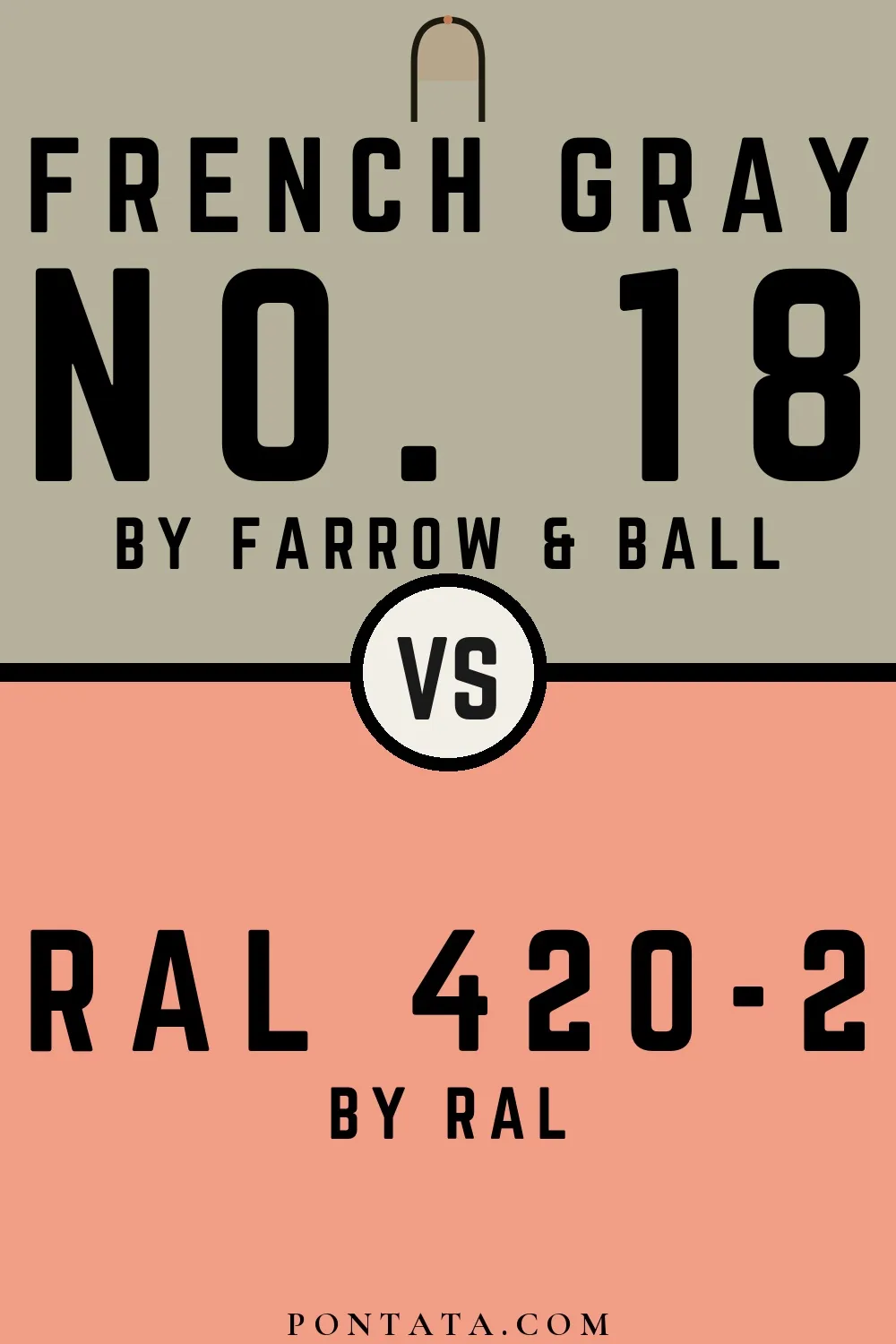 French Gray vs RAL 420-2