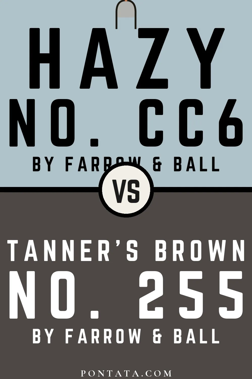Hazy vs Tanner's Brown