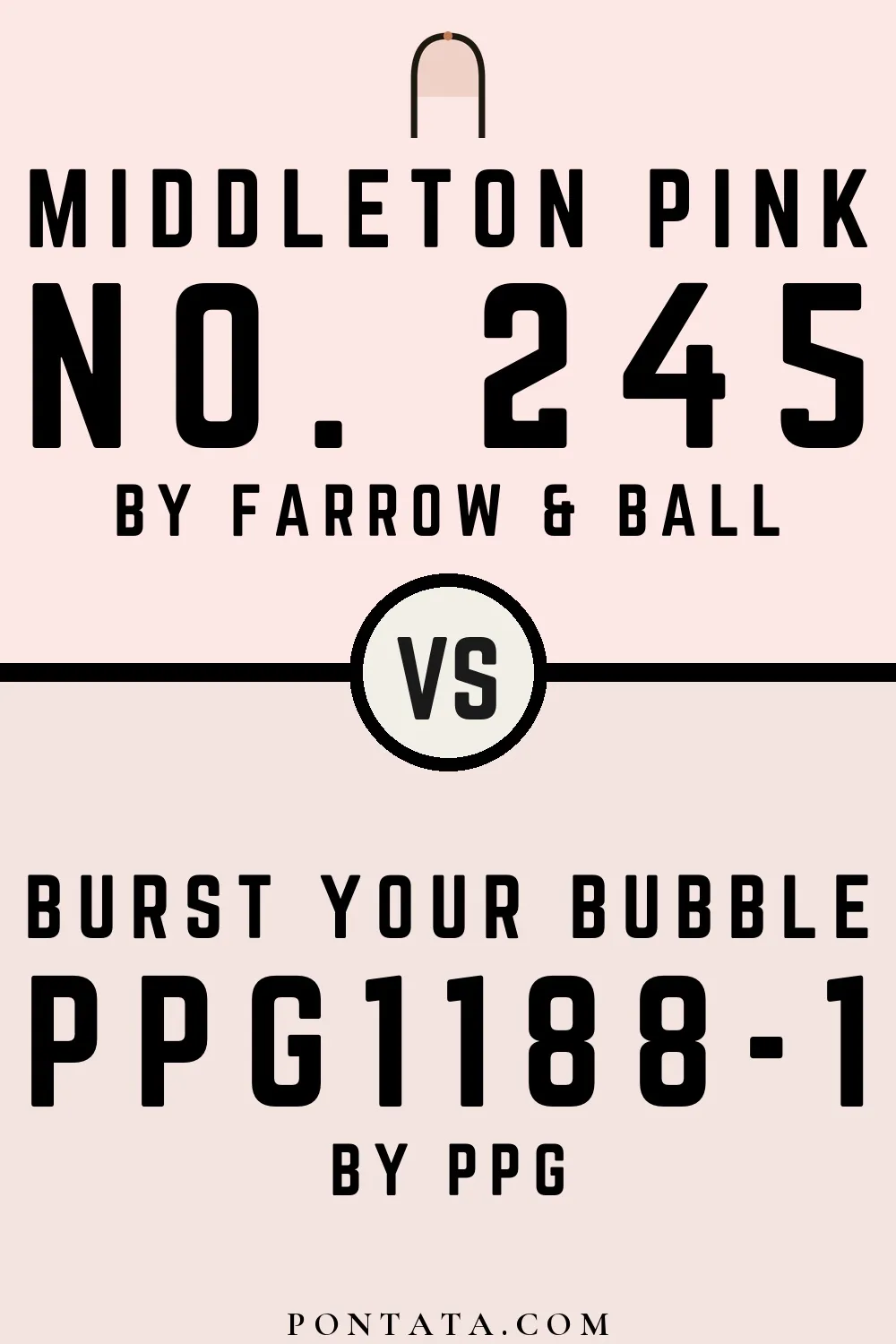 Middleton Pink vs Burst Your Bubble