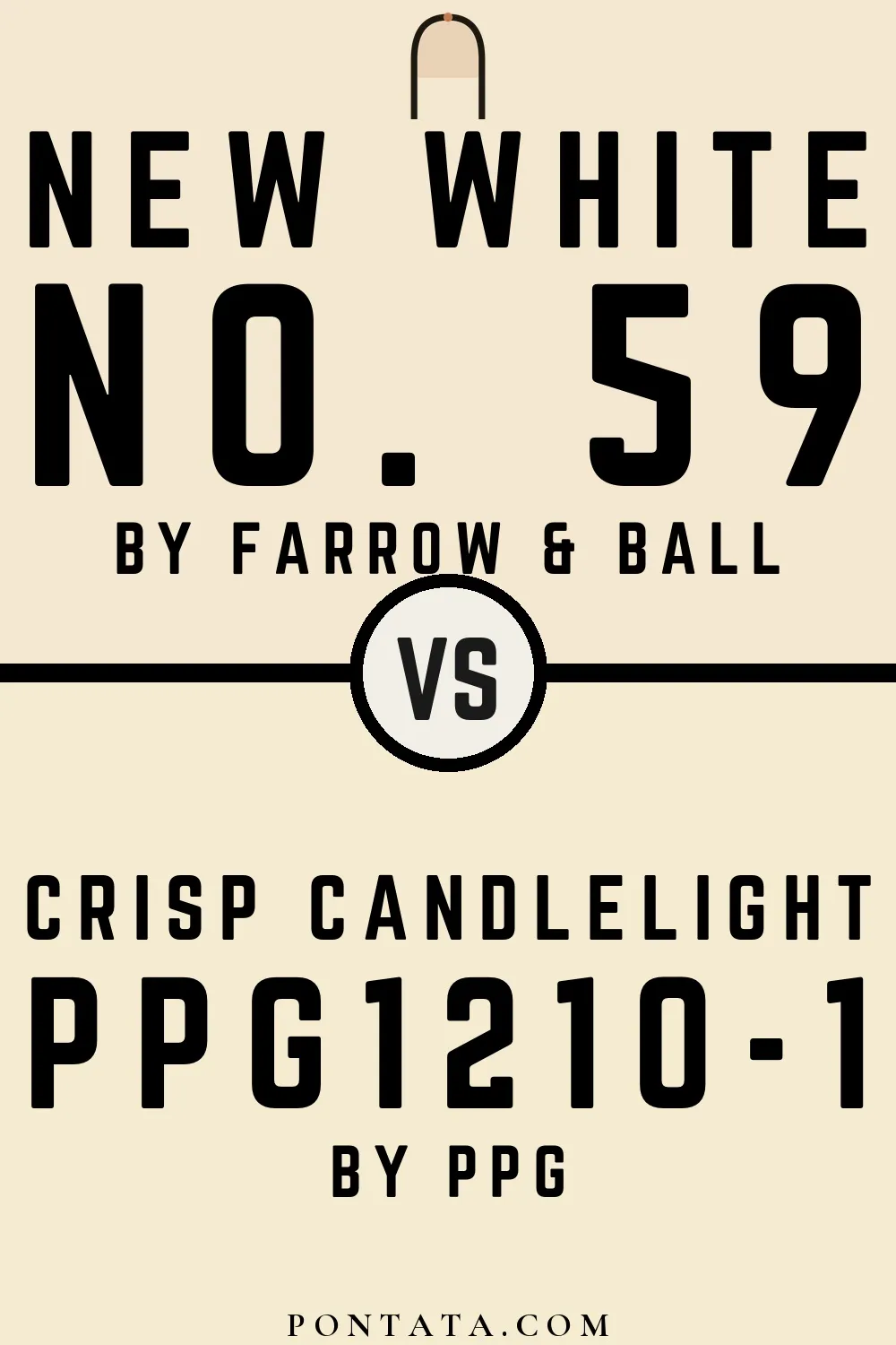 New White vs Crisp Candlelight