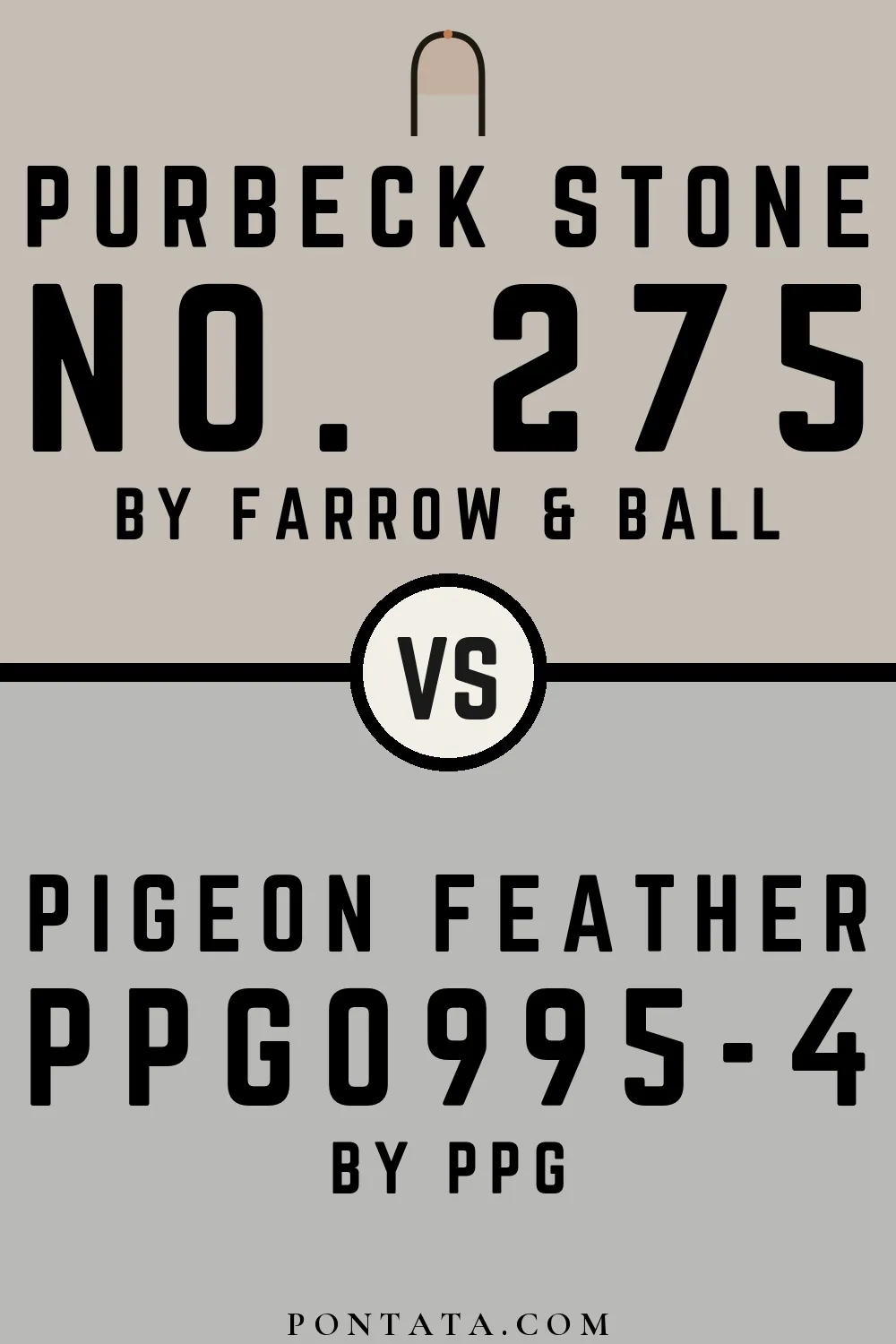 Purbeck Stone vs Pigeon Feather