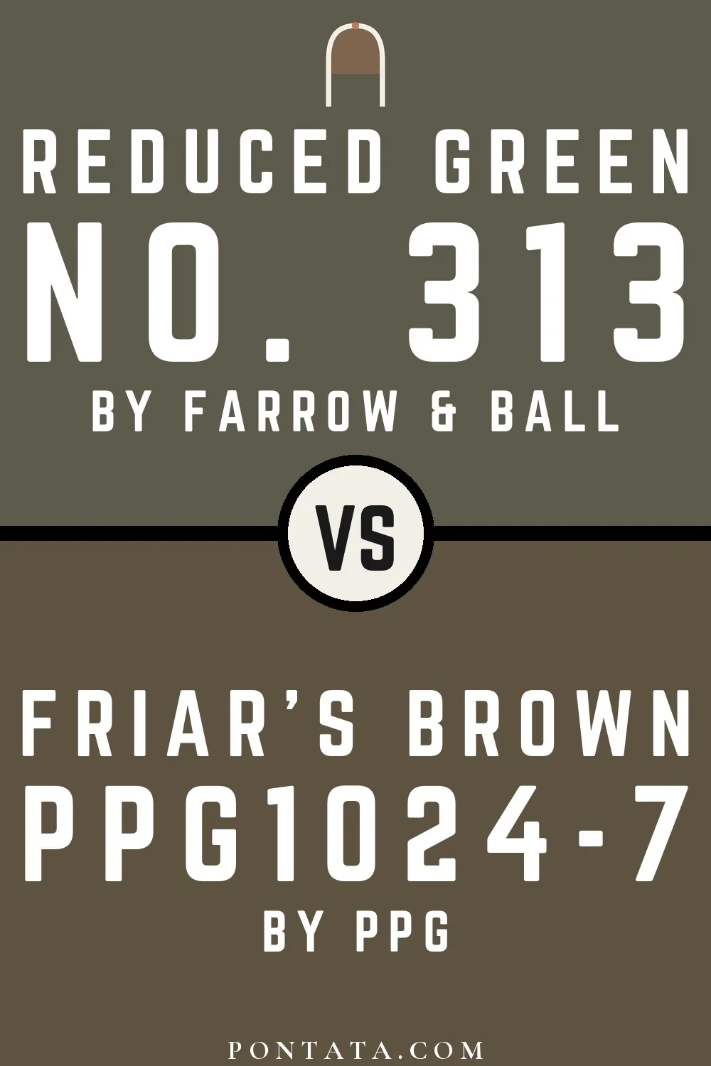 Reduced Green vs Friar's Brown