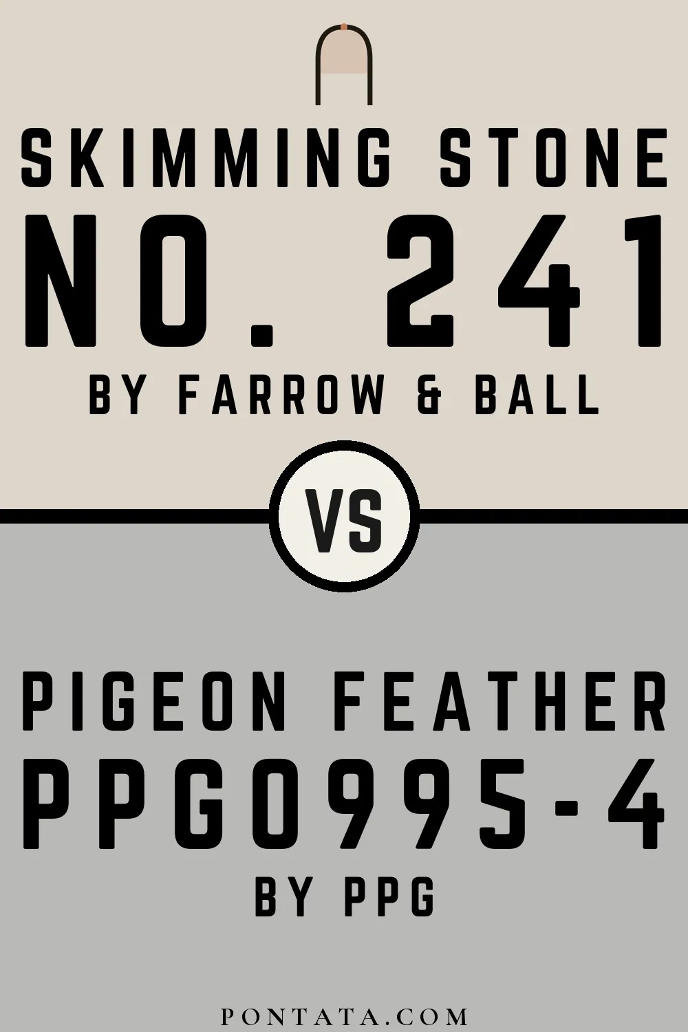 Skimming Stone vs Pigeon Feather