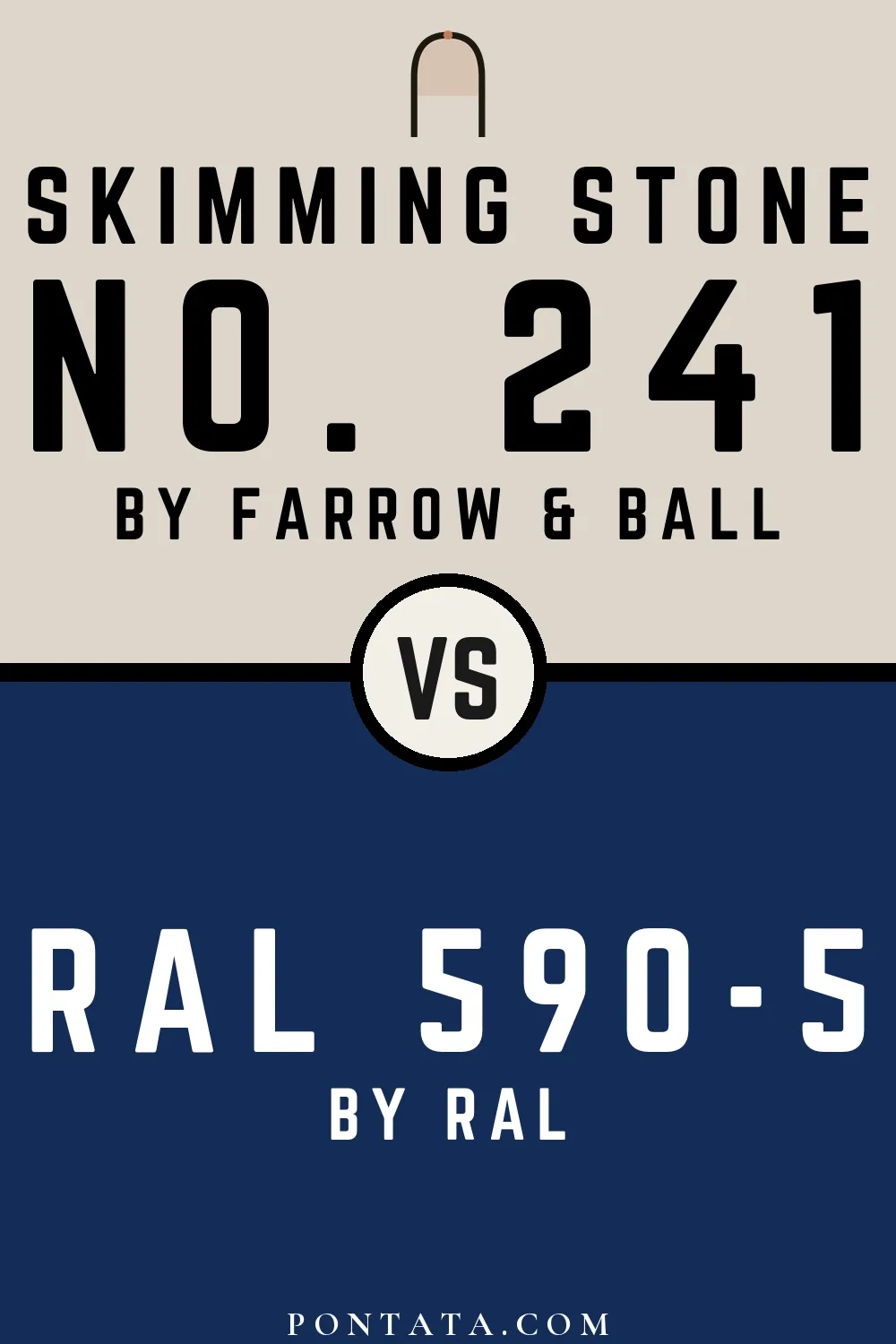 Skimming Stone vs RAL 590-5