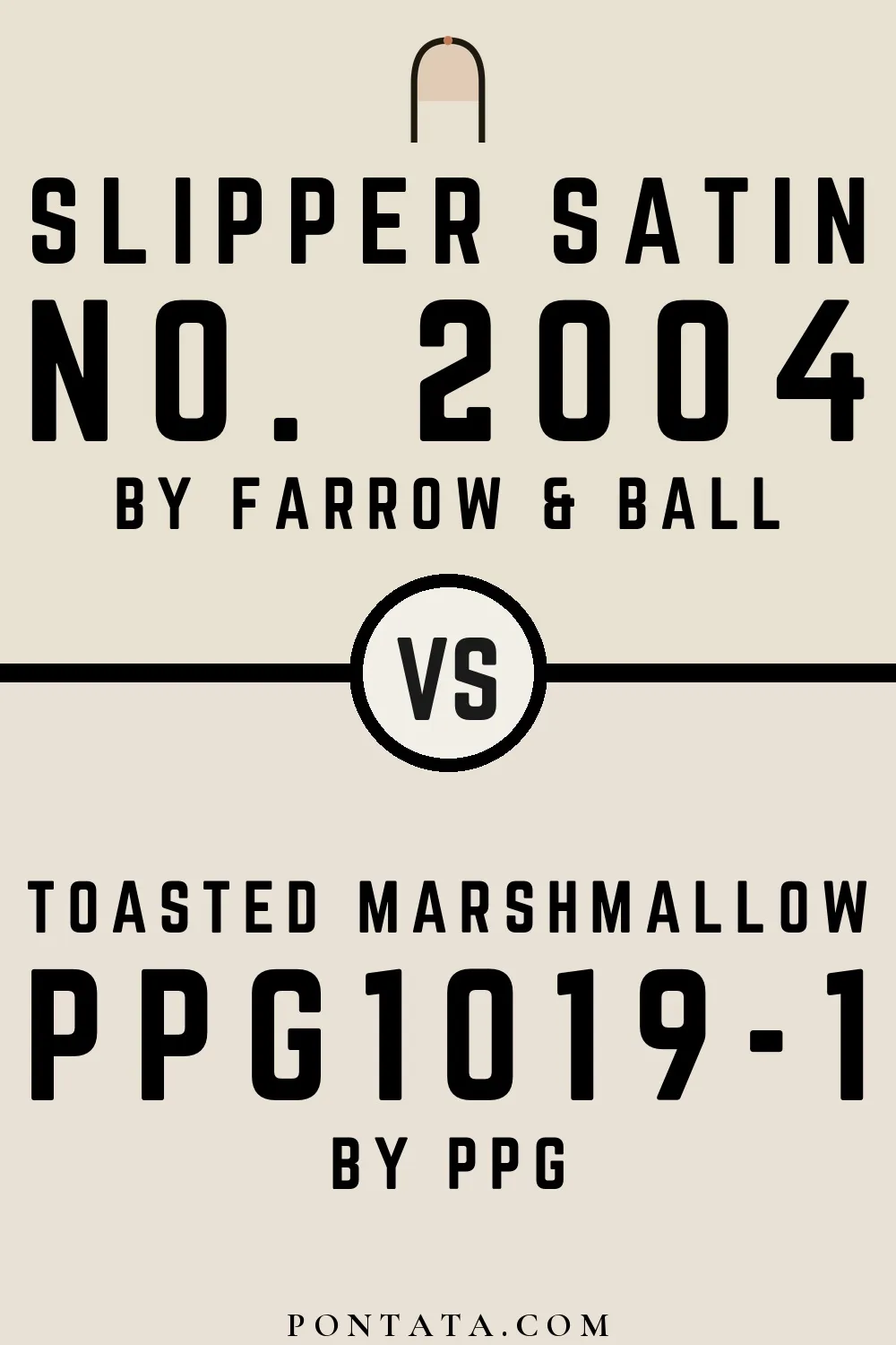 Slipper Satin vs Toasted Marshmallow