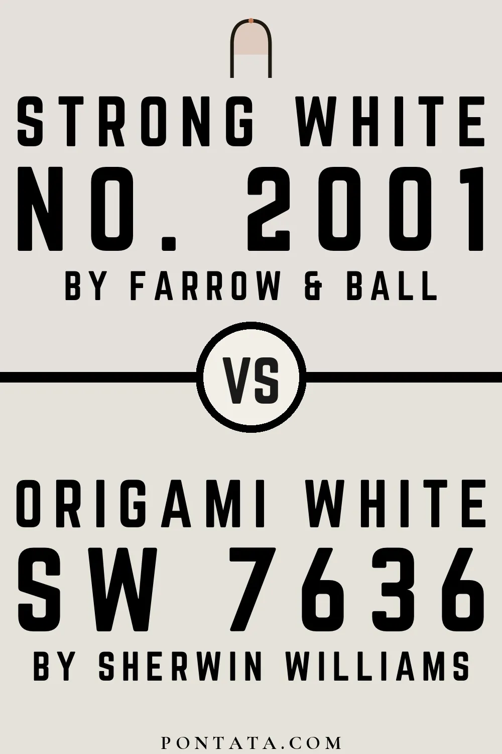 Strong White vs Origami White