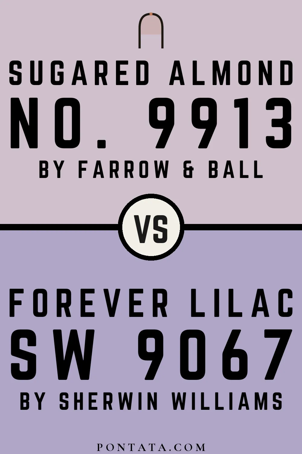 Sugared Almond vs Forever Lilac