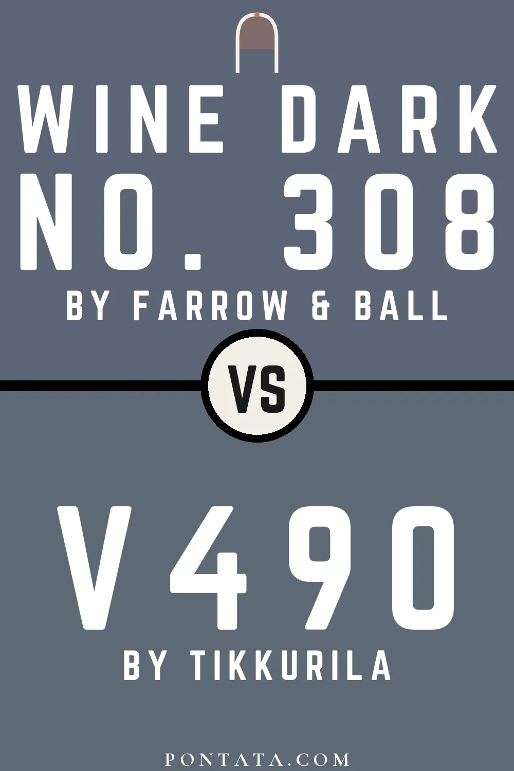 Wine Dark vs V490