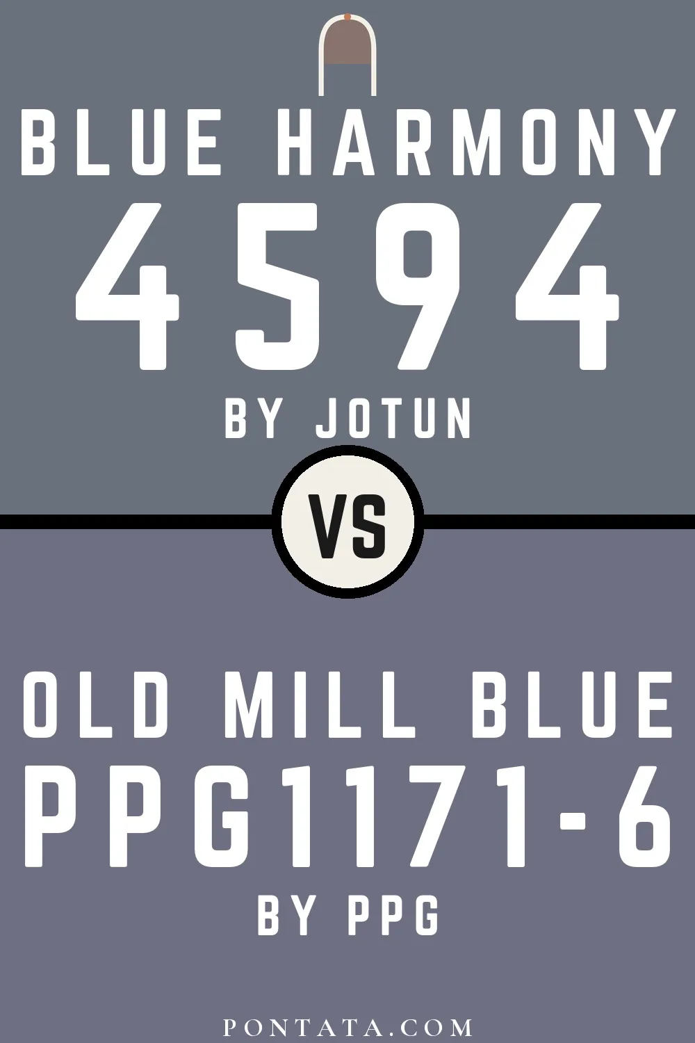 Blue Harmony vs Old Mill Blue