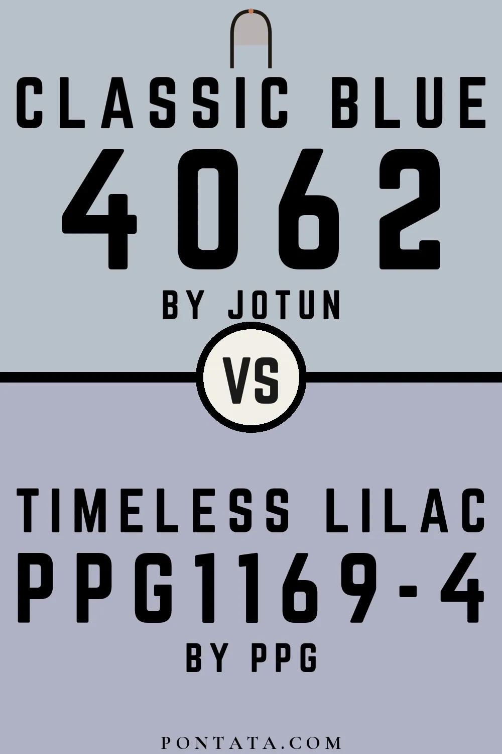 Classic Blue vs Timeless Lilac