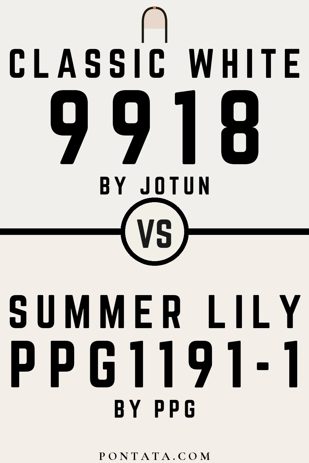 Classic White vs Summer Lily