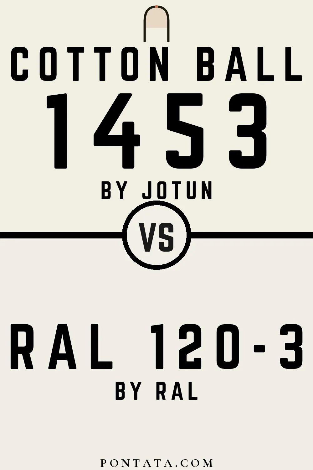 Cotton Ball vs RAL 120-3