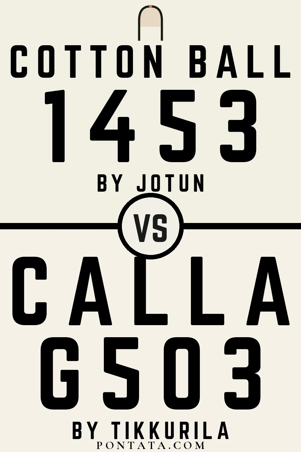 Cotton Ball vs Calla